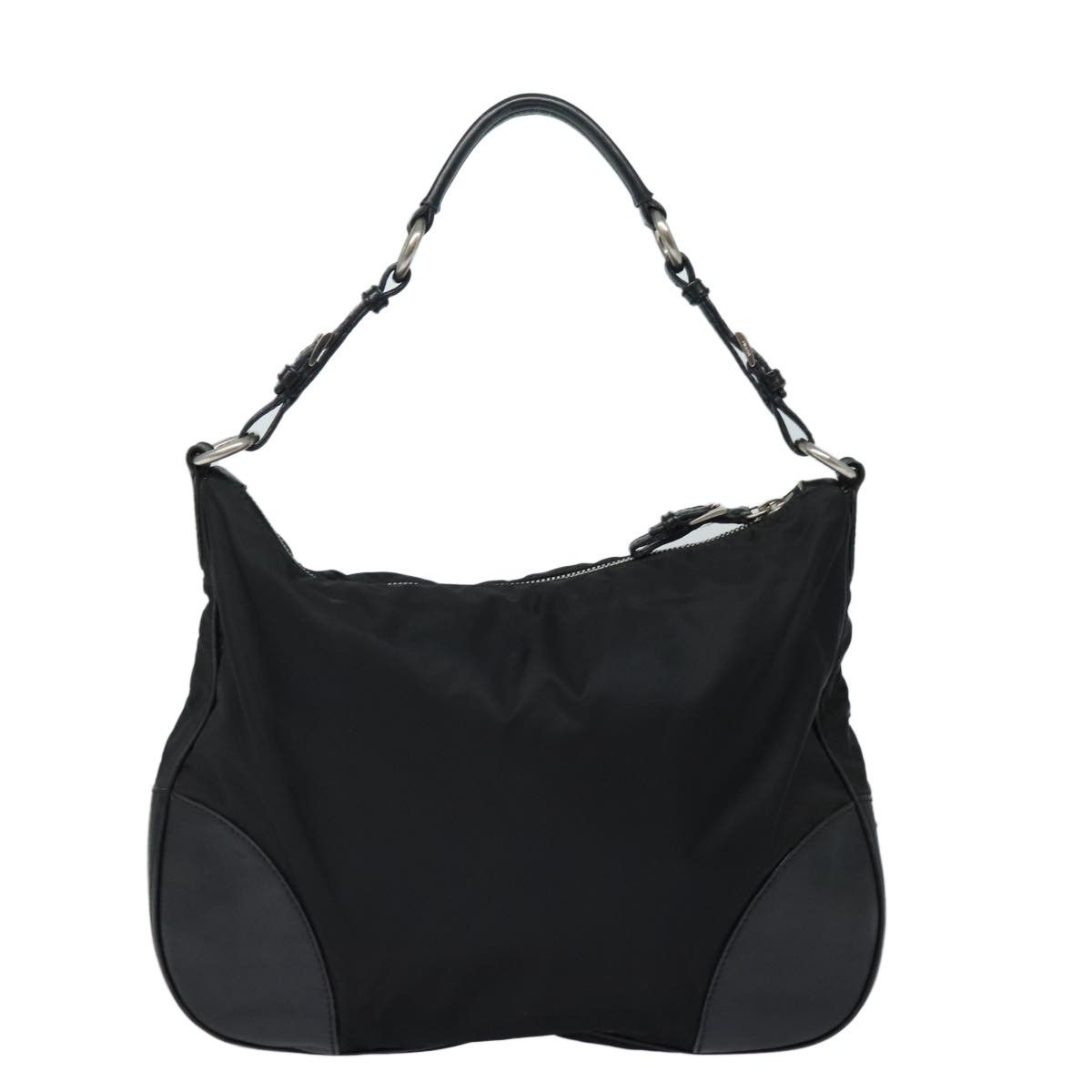 Prada Prada Zip Hobo Tessuto with Leather Size ONE SIZE - 2 Thumbnail
