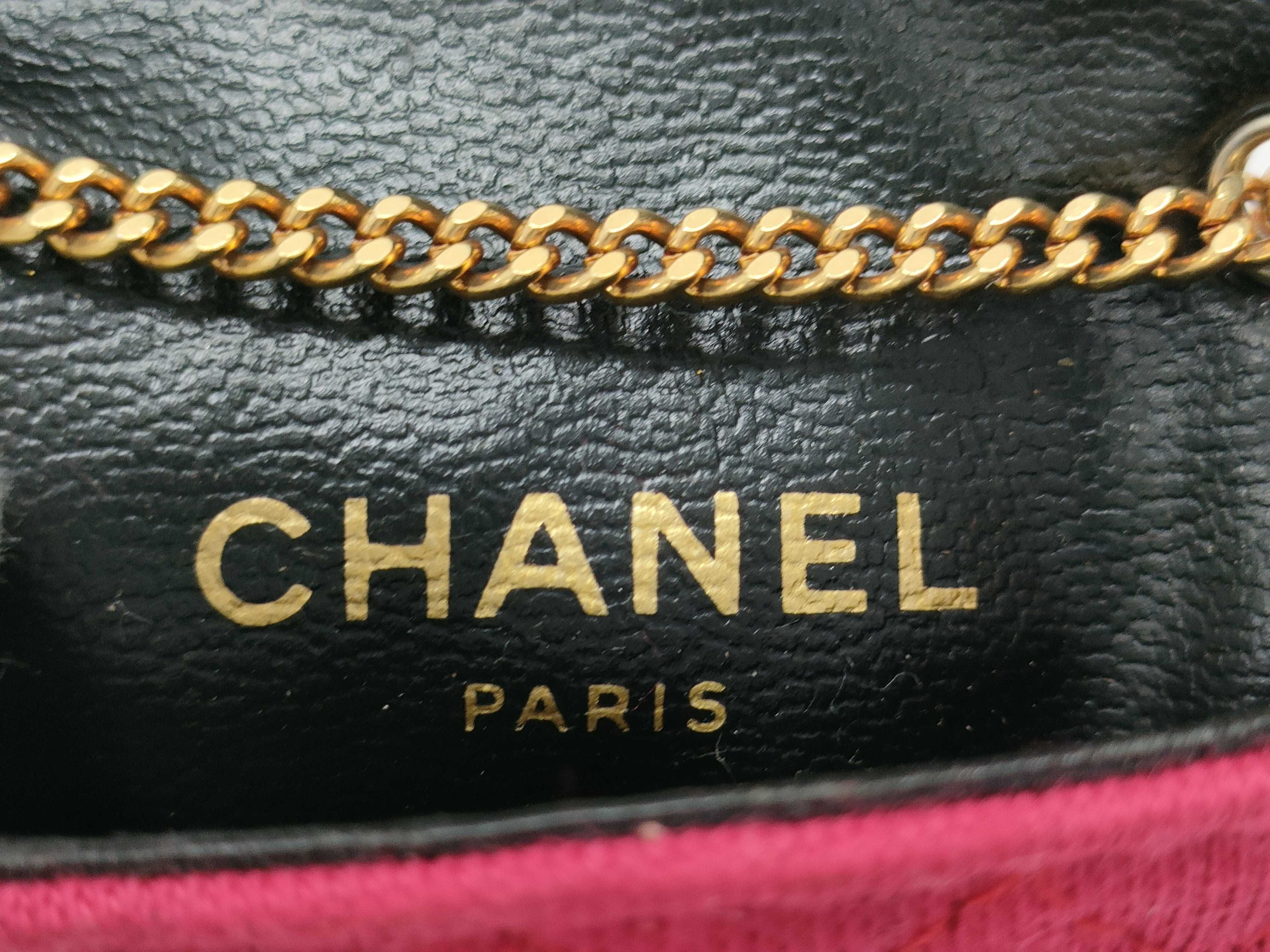 Chanel Chanel Classic Flap Card Holder on Chain Quilted Jersey Size ONE SIZE - 11 Thumbnail