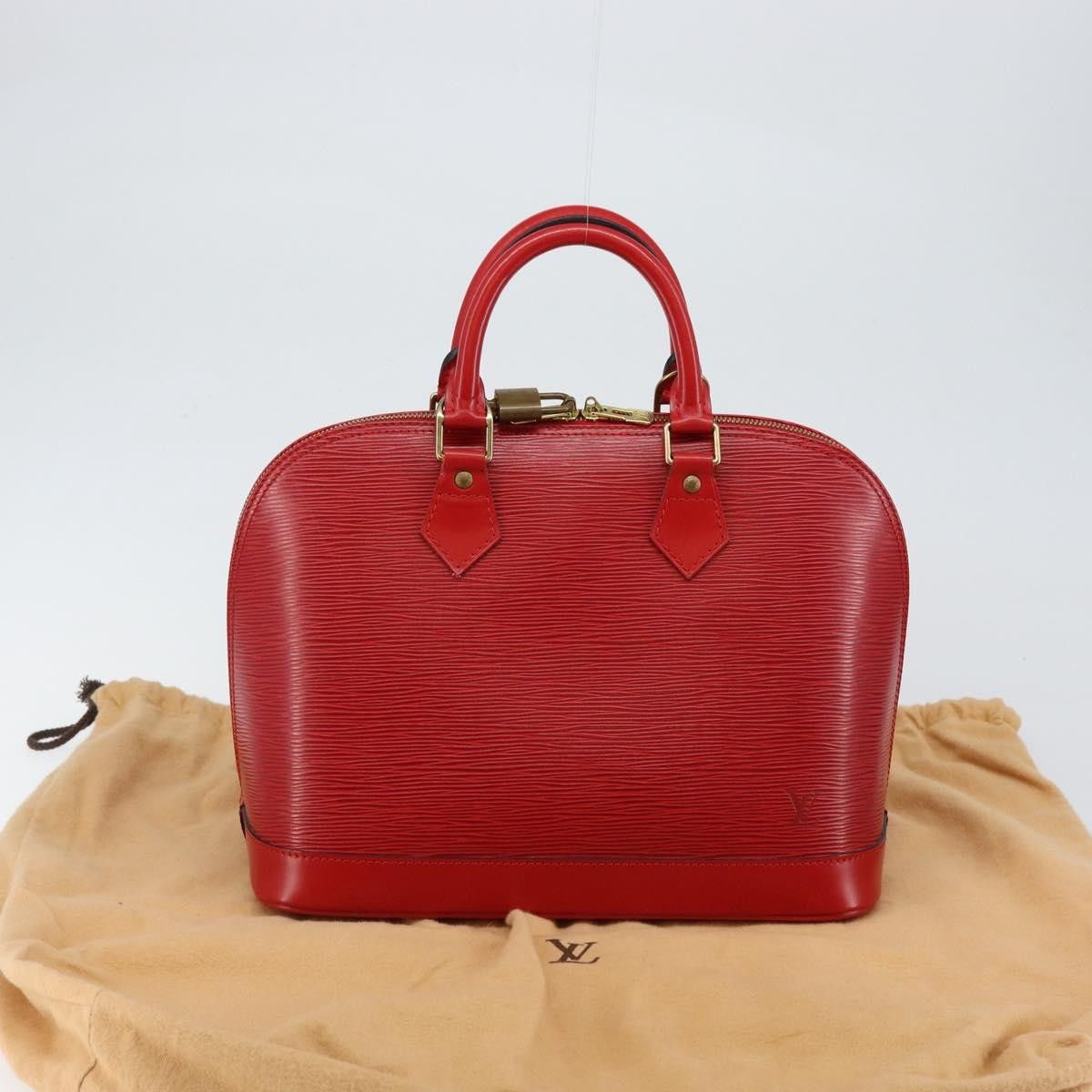Louis Vuitton Louis Vuitton Alma Handbag Epi Leather Size ONE SIZE - 15 Thumbnail