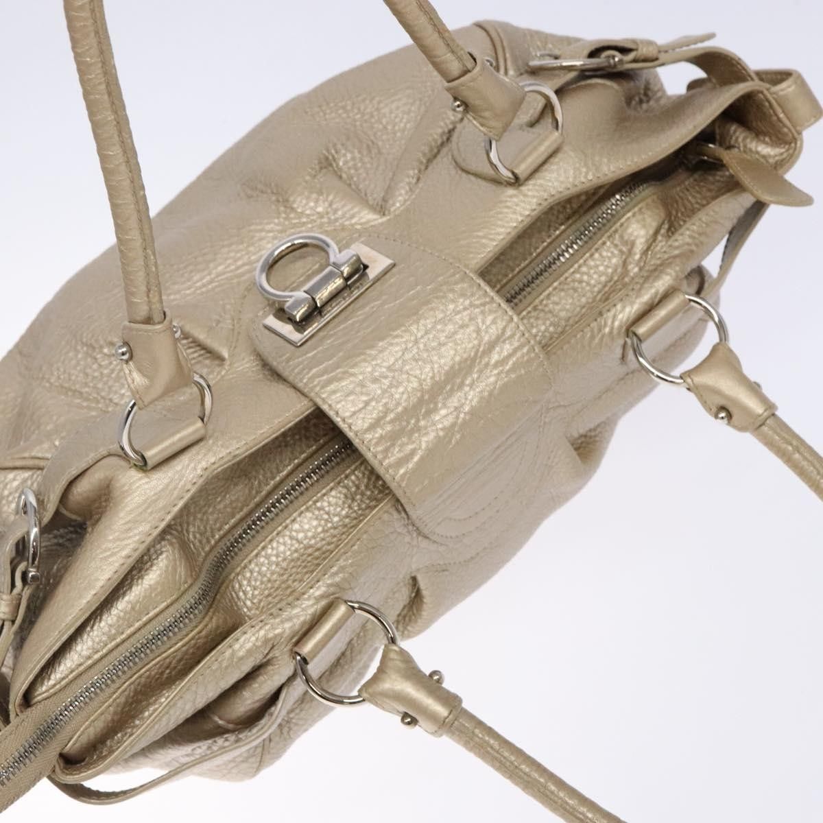 Salvatore Ferragamo Salvatore Ferragamo Marisa Satchel Leather Size ONE SIZE - 16 Thumbnail