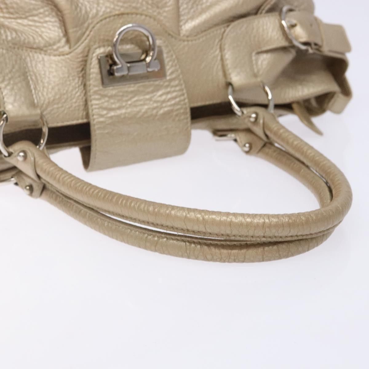 Salvatore Ferragamo Salvatore Ferragamo Marisa Satchel Leather Size ONE SIZE - 8 Thumbnail