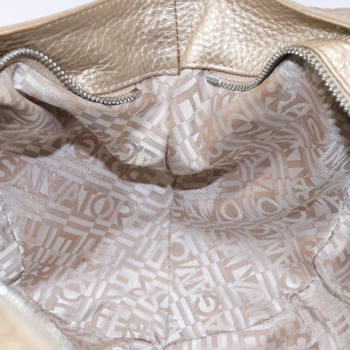Salvatore Ferragamo Salvatore Ferragamo Marisa Satchel Leather Size ONE SIZE - 22 Thumbnail