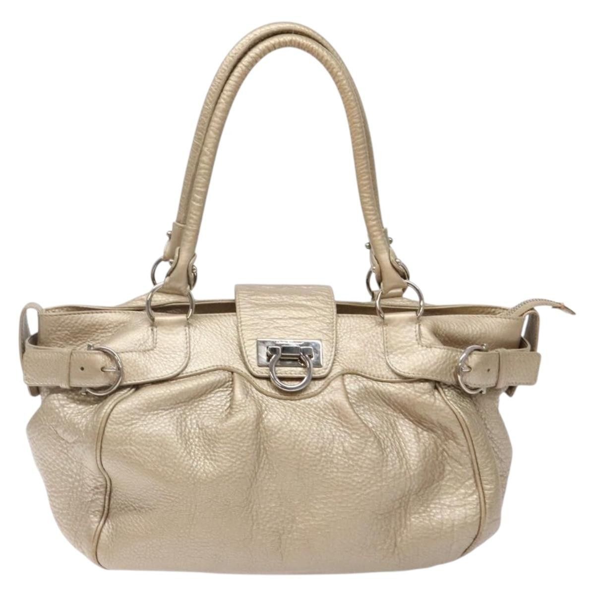 Salvatore Ferragamo Salvatore Ferragamo Marisa Satchel Leather Size ONE SIZE - 19 Thumbnail
