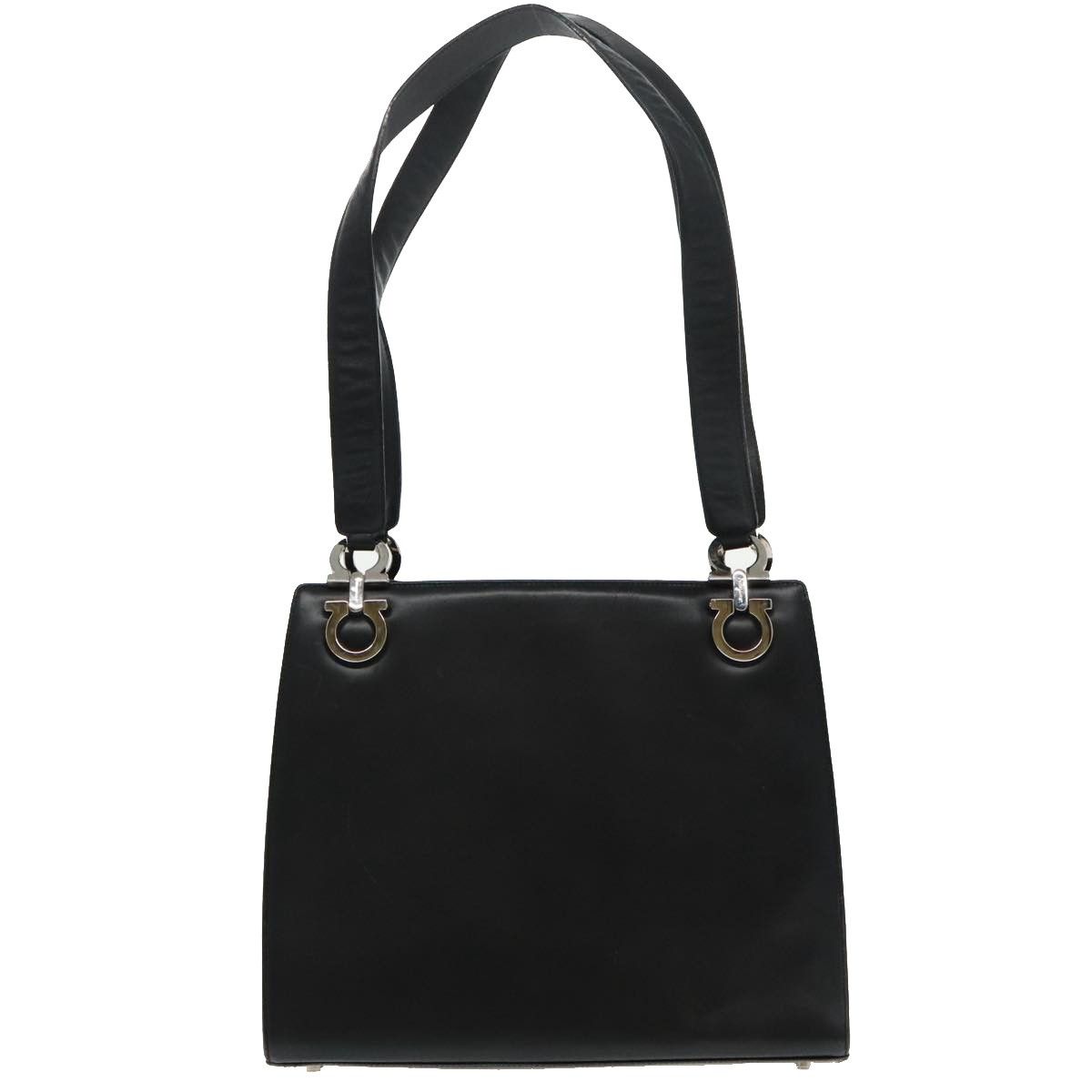 Salvatore Ferragamo Salvatore Ferragamo Gancini Shoulder Bag Leather Size ONE SIZE - 17 Thumbnail