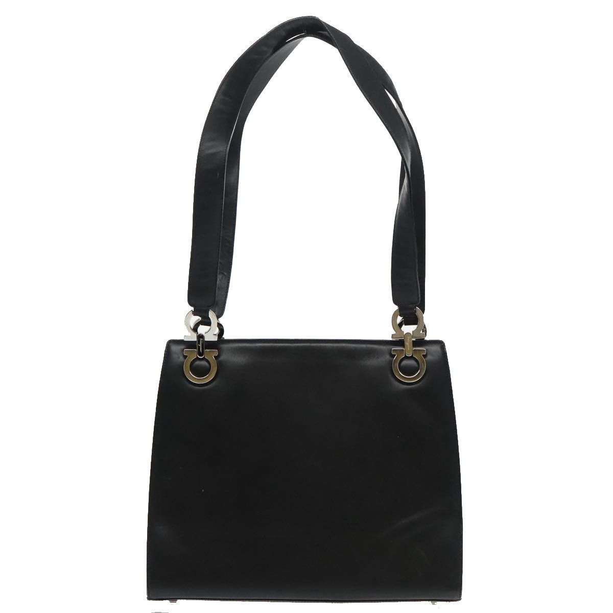 Salvatore Ferragamo Salvatore Ferragamo Gancini Shoulder Bag Leather Size ONE SIZE - 2 Thumbnail