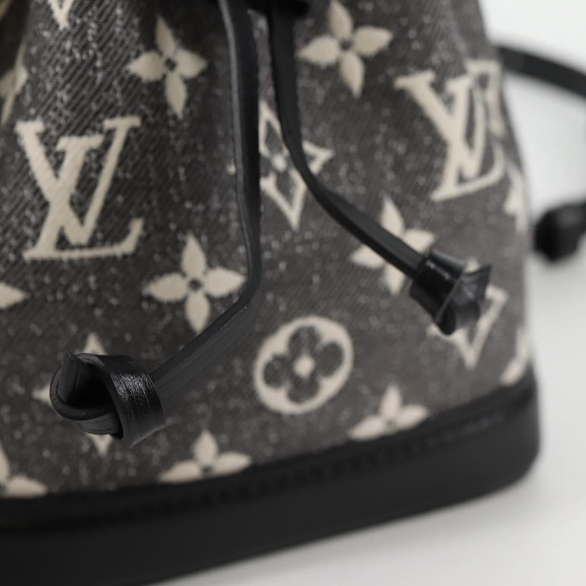 Louis Vuitton Louis Vuitton Noe NM Handbag Monogram Jacquard Denim Size ONE SIZE - 20 Thumbnail