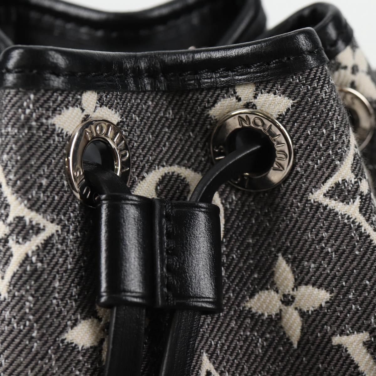 Louis Vuitton Louis Vuitton Noe NM Handbag Monogram Jacquard Denim Size ONE SIZE - 19 Thumbnail