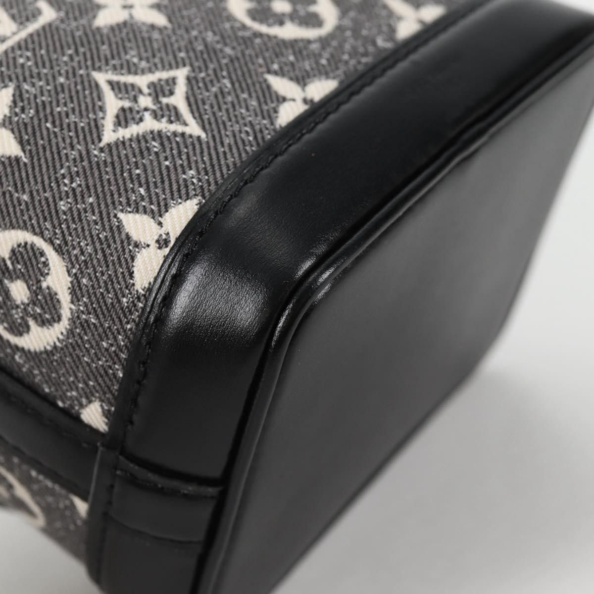 Louis Vuitton Louis Vuitton Noe NM Handbag Monogram Jacquard Denim Size ONE SIZE - 9 Thumbnail