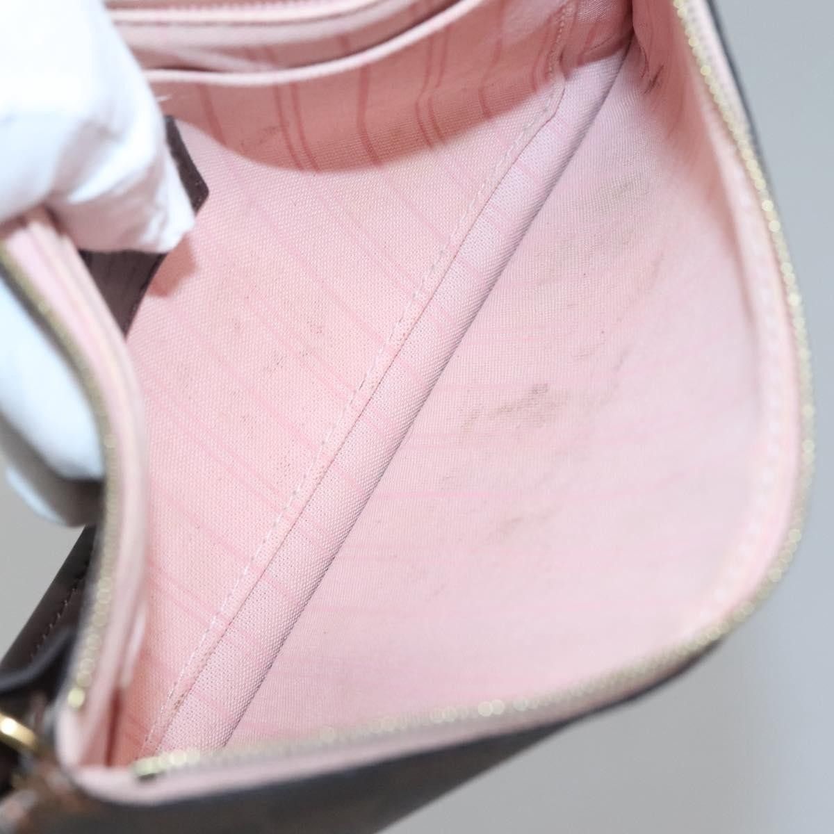 Louis Vuitton Louis Vuitton Neverfull Pochette Damier Size ONE SIZE - 5 Thumbnail