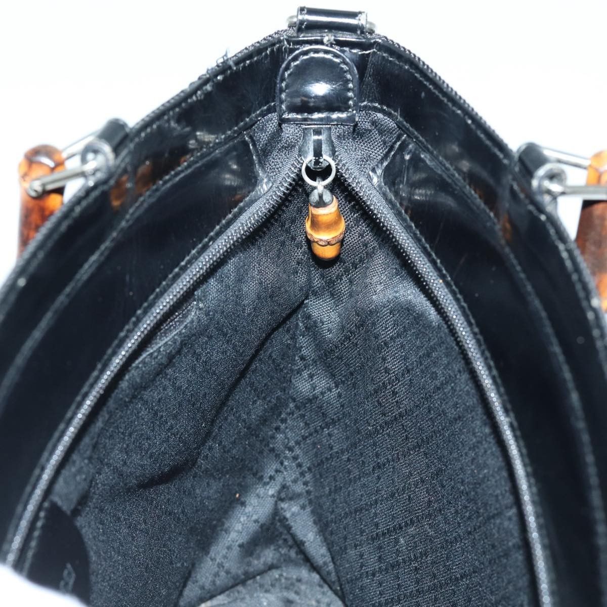Gucci Gucci Vintage Bamboo Handle Tote Canvas Size ONE SIZE - 22 Thumbnail