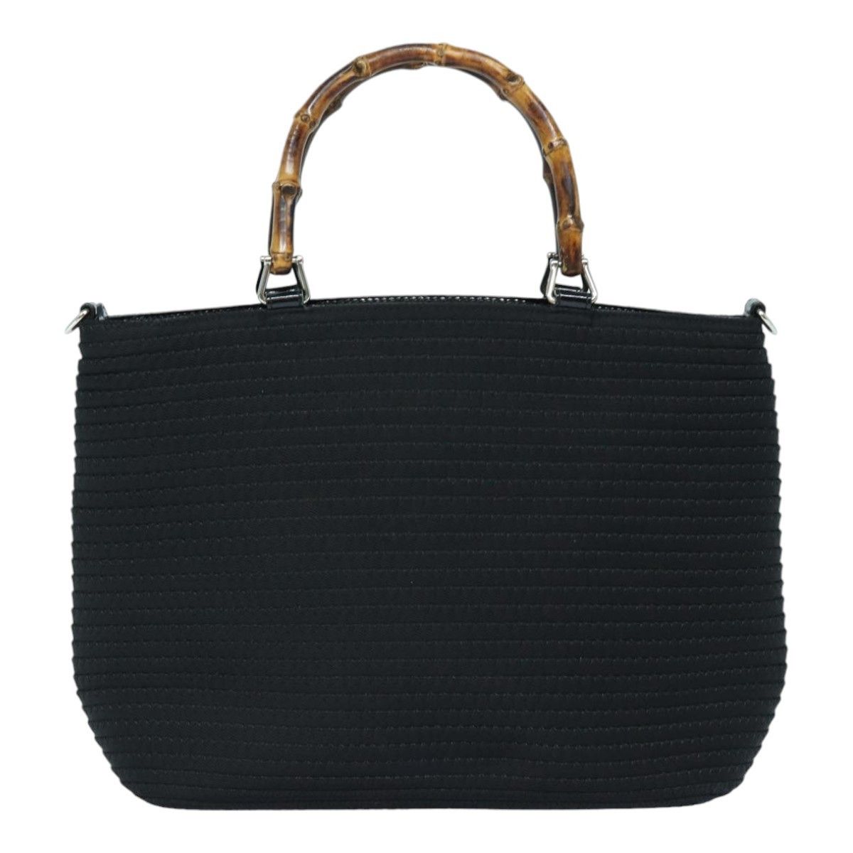 Gucci Gucci Vintage Bamboo Handle Tote Canvas Size ONE SIZE - 2 Thumbnail