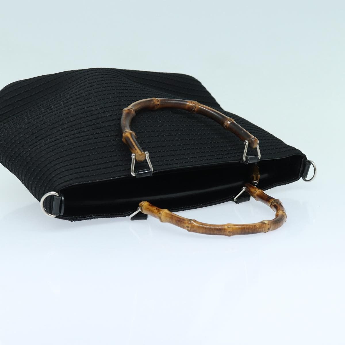 Gucci Gucci Vintage Bamboo Handle Tote Canvas Size ONE SIZE - 16 Thumbnail