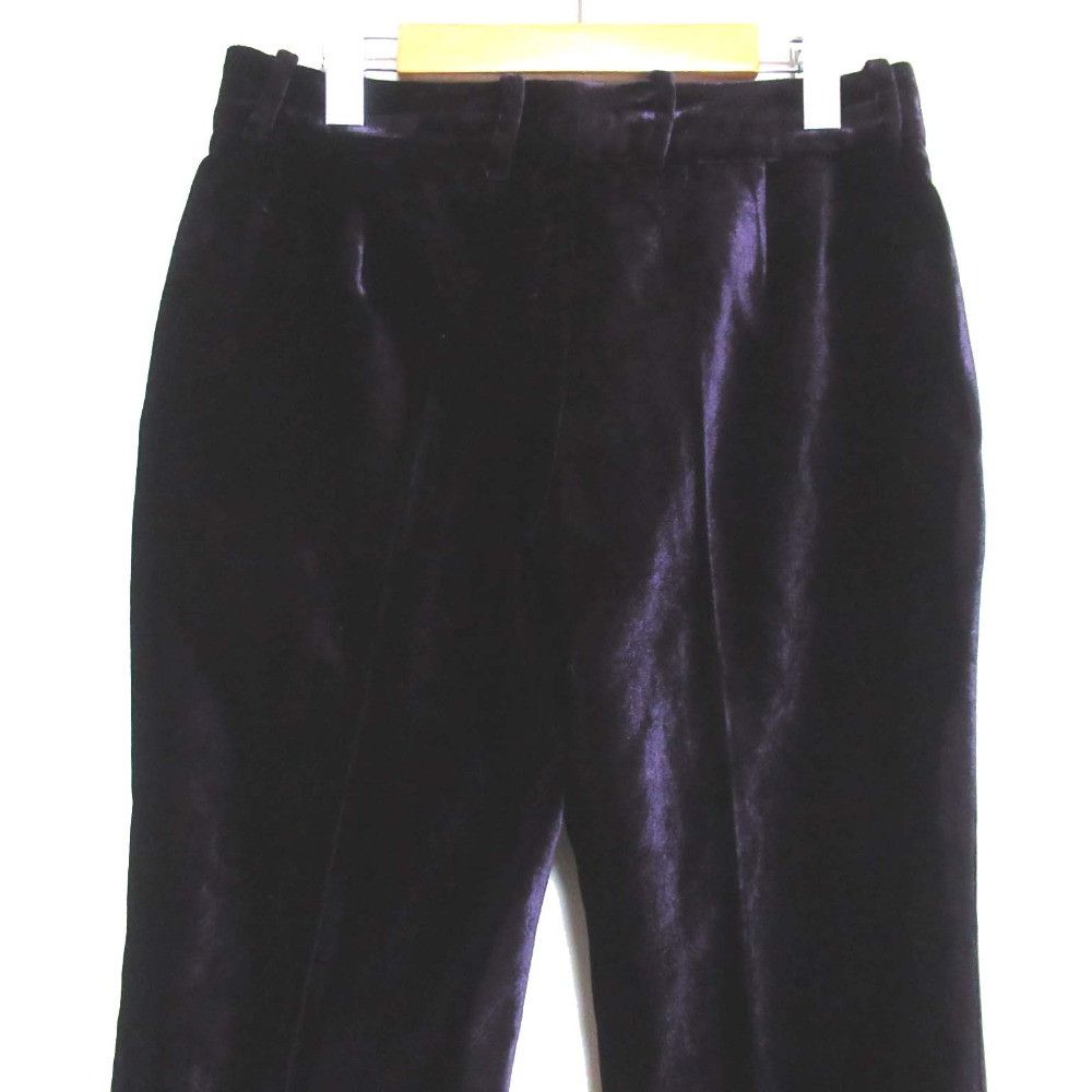 Other Other Ermanno Scervino Silk Blend Velvet Tapered Pants Others Pants DUTY FREE for USA Size ONE SIZE - 4 Thumbnail