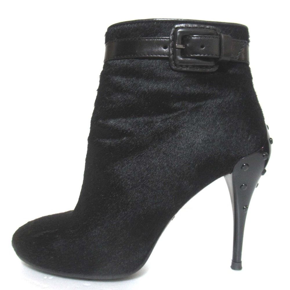 Tod's Tod's Tod's Bootie Calf Hair Bootie Leather Shoes DUTY FREE for USA Size ONE SIZE - 2 Thumbnail