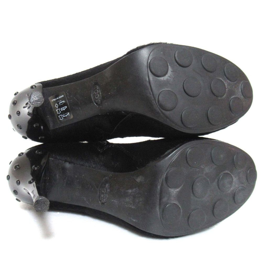 Tod's Tod's Tod's Bootie Calf Hair Bootie Leather Shoes DUTY FREE for USA Size ONE SIZE - 6 Thumbnail