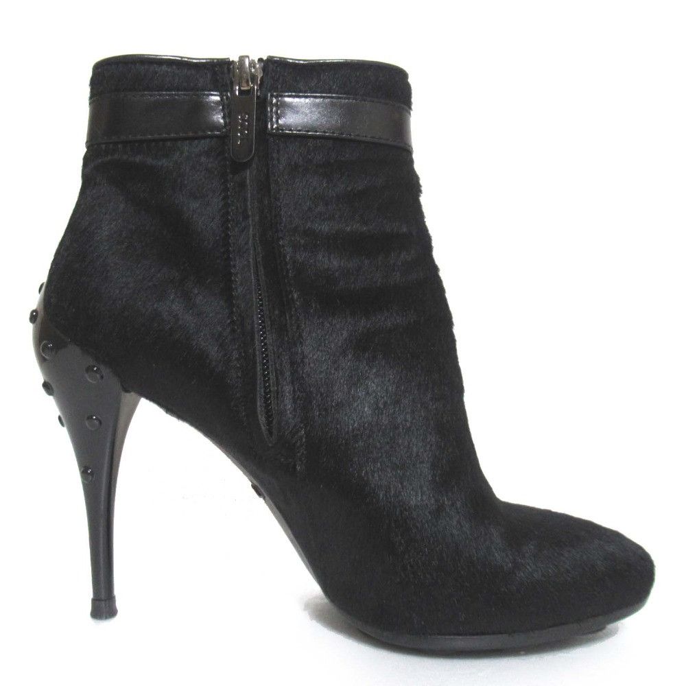 Tod's Tod's Tod's Bootie Calf Hair Bootie Leather Shoes DUTY FREE for USA Size ONE SIZE - 3 Thumbnail