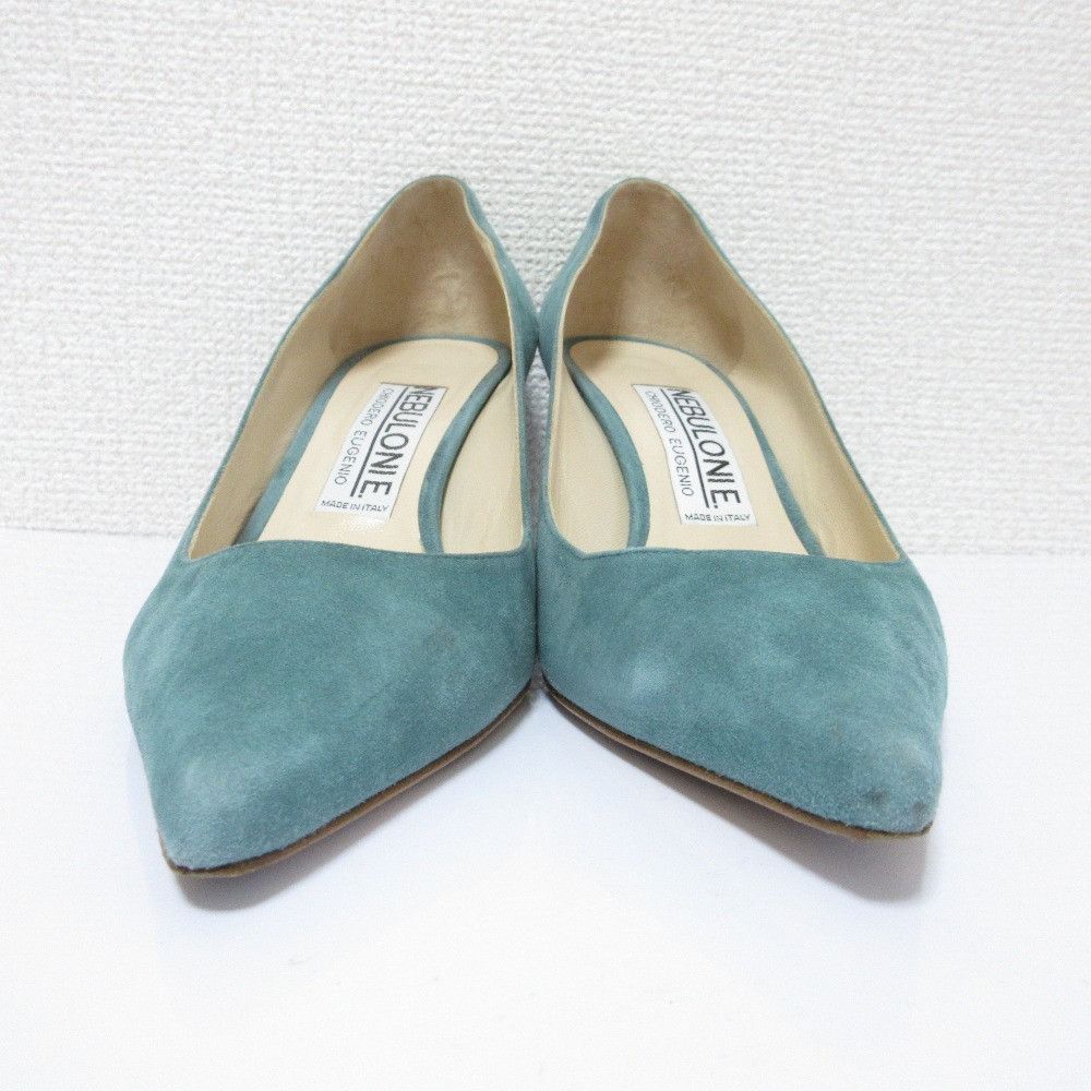 Other Other NEBULONI E. Suede Leather Pumps Suede Shoes DUTY FREE for USA Size ONE SIZE - 4 Thumbnail