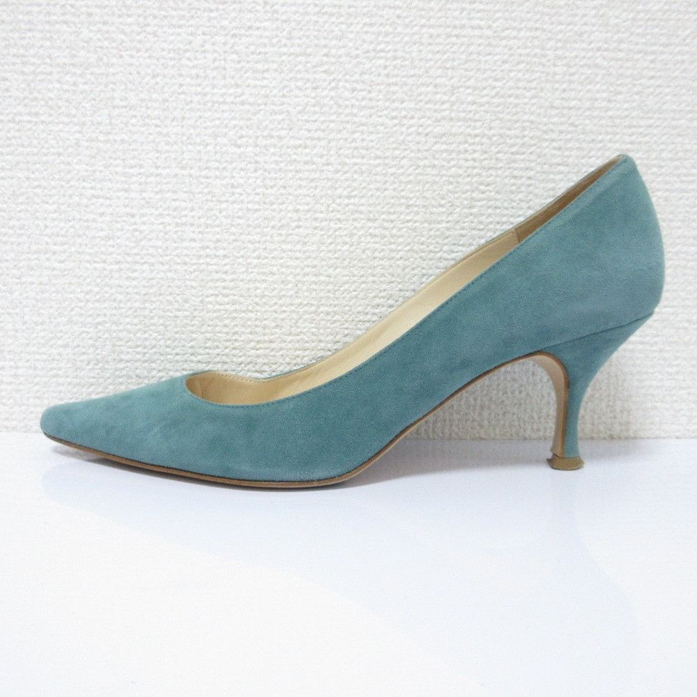 Other Other NEBULONI E. Suede Leather Pumps Suede Shoes DUTY FREE for USA Size ONE SIZE - 3 Thumbnail