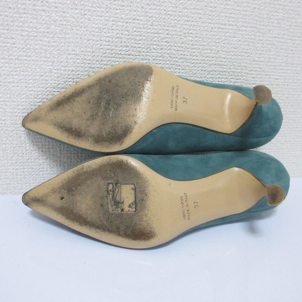 Other Other NEBULONI E. Suede Leather Pumps Suede Shoes DUTY FREE for USA Size ONE SIZE - 7 Thumbnail
