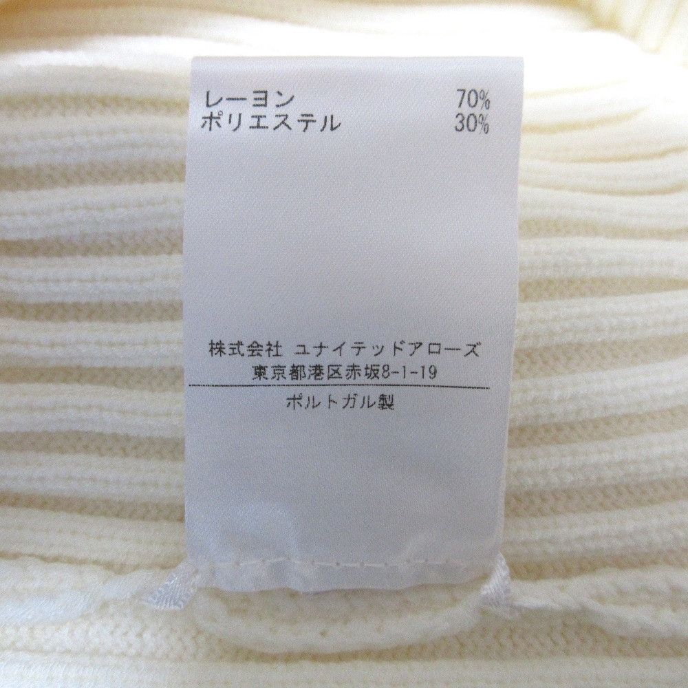 Other Other Simone Rocha Pearl Bijou Rib Knit Turtleneck Sweater Cotton Tops DUTY FREE for USA Size ONE SIZE - 11 Thumbnail