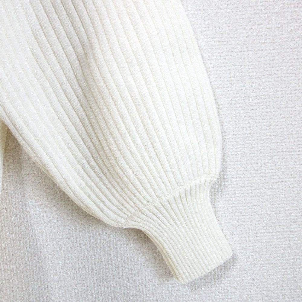 Other Other Simone Rocha Pearl Bijou Rib Knit Turtleneck Sweater Cotton Tops DUTY FREE for USA Size ONE SIZE - 5 Thumbnail
