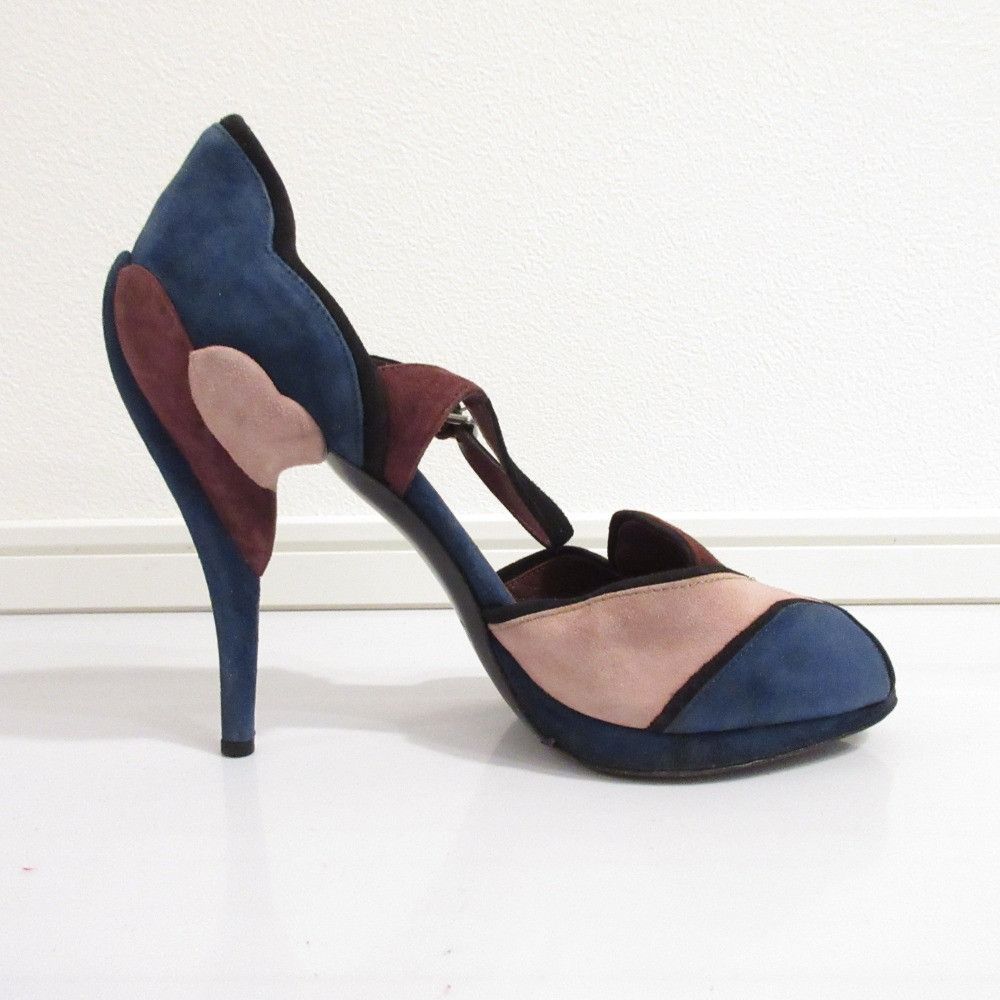 Miu Miu Miu Miu Miu Miu Suede High Heel Separate Sandals Suede Shoes DUTY FREE for USA Size ONE SIZE - 3 Thumbnail