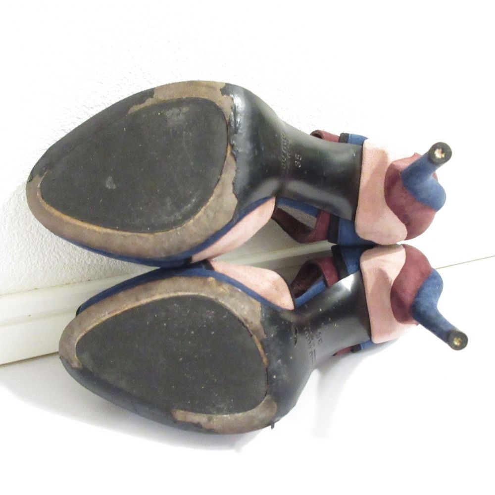 Miu Miu Miu Miu Miu Miu Suede High Heel Separate Sandals Suede Shoes DUTY FREE for USA Size ONE SIZE - 6 Thumbnail