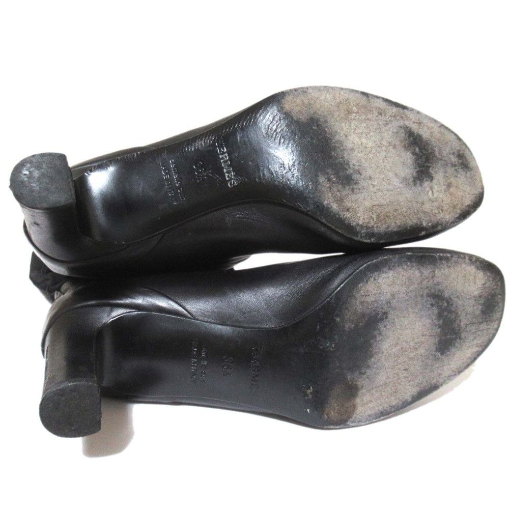 Hermes Hermes Hermes Suede Leather High Heel Long Boots Suede Shoes DUTY FREE for USA Size ONE SIZE - 8 Thumbnail