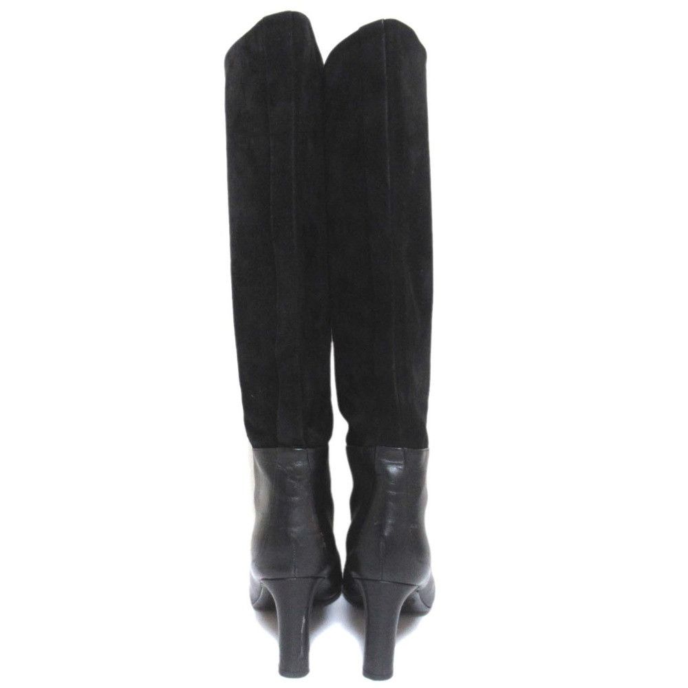 Hermes Hermes Hermes Suede Leather High Heel Long Boots Suede Shoes DUTY FREE for USA Size ONE SIZE - 3 Thumbnail