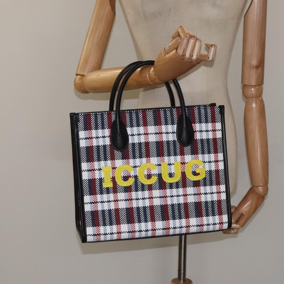 Gucci Gucci ICCUG Tote Embroidered Faux Raffia Size ONE SIZE - 15 Thumbnail