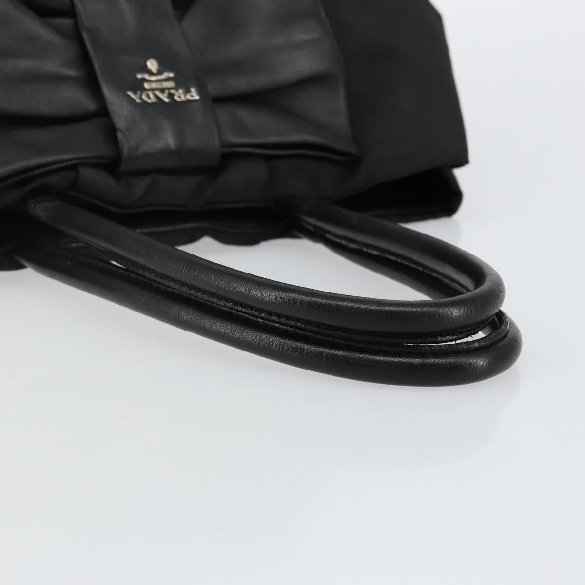 Prada Prada Bow Tote Tessuto with Leather Size ONE SIZE - 8 Thumbnail