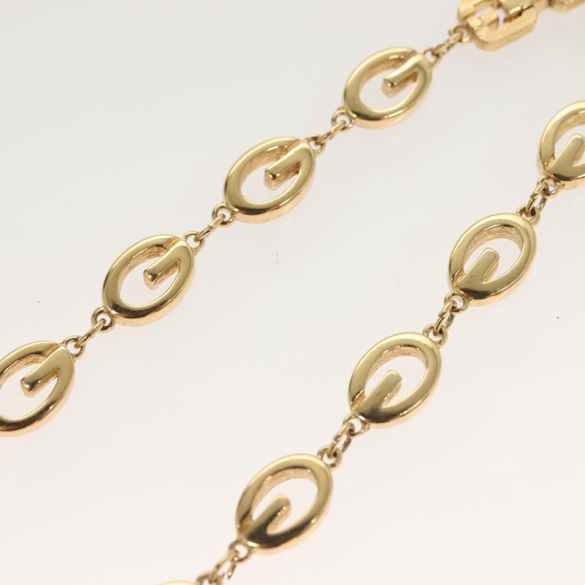 Givenchy Givenchy Logo G Necklace Gold Plated Size ONE SIZE - 11 Thumbnail