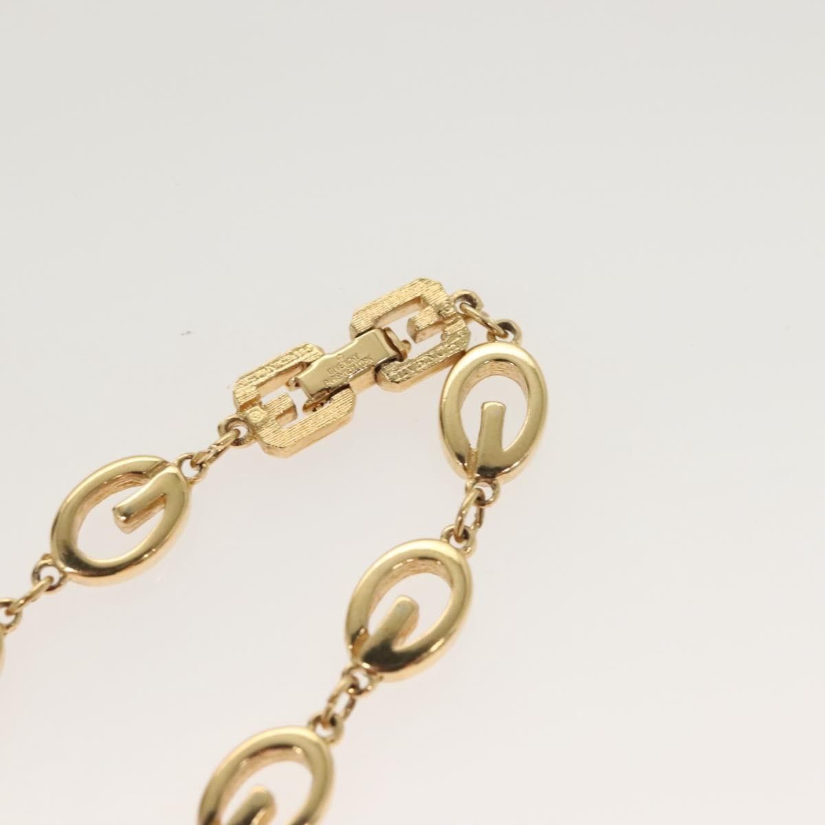 Givenchy Givenchy Logo G Necklace Gold Plated Size ONE SIZE - 12 Thumbnail
