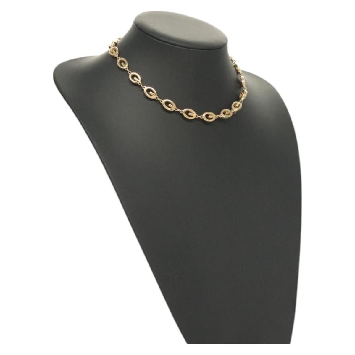Givenchy Givenchy Logo G Necklace Gold Plated Size ONE SIZE - 6 Thumbnail