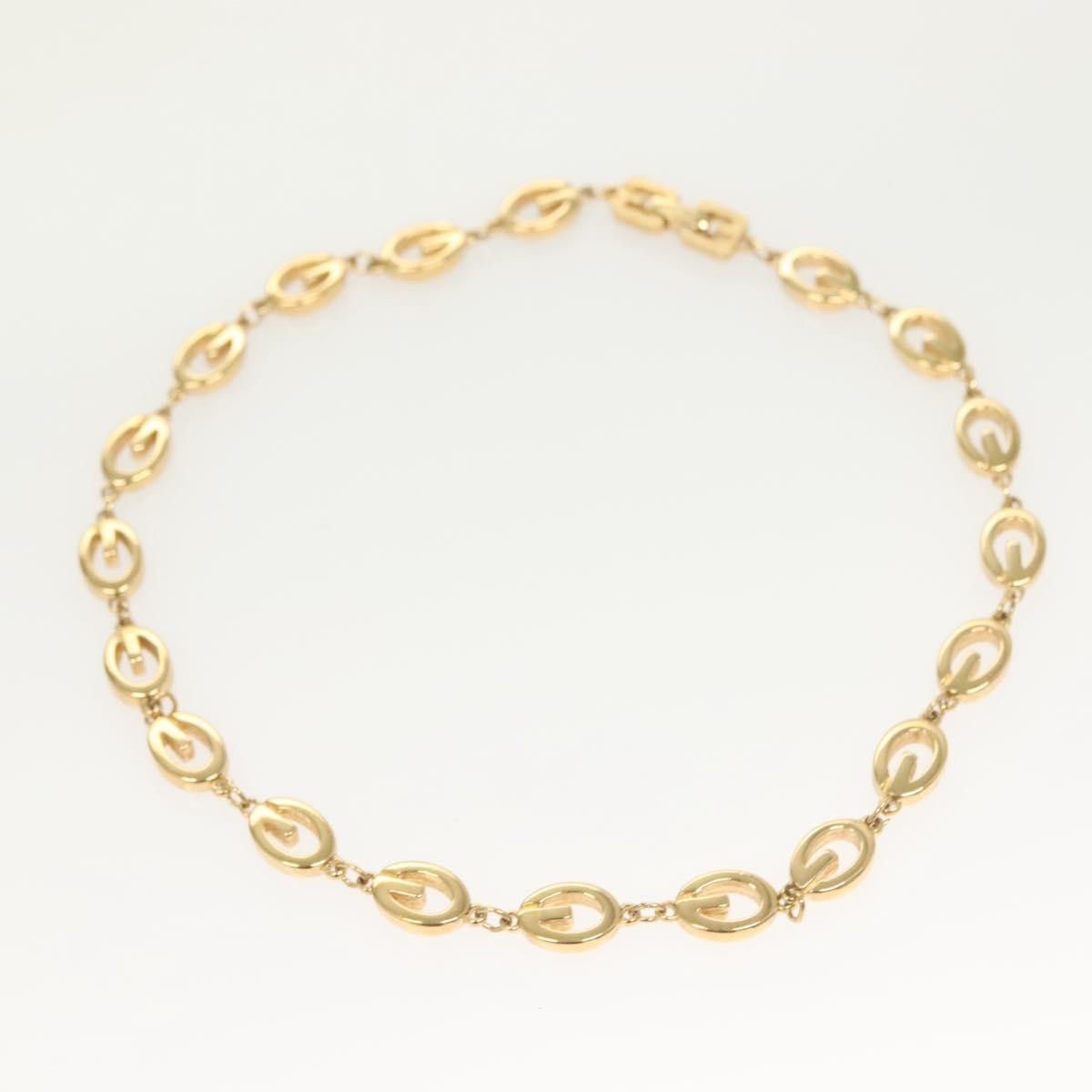 Givenchy Givenchy Logo G Necklace Gold Plated Size ONE SIZE - 8 Thumbnail