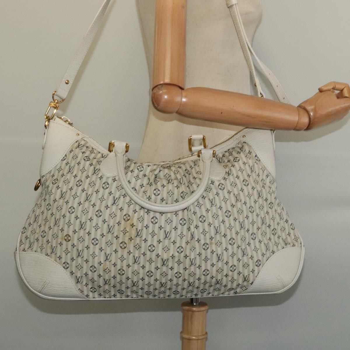 Louis Vuitton Louis Vuitton Marina Handbag Mini Lin Croisette Size ONE SIZE - 14 Thumbnail