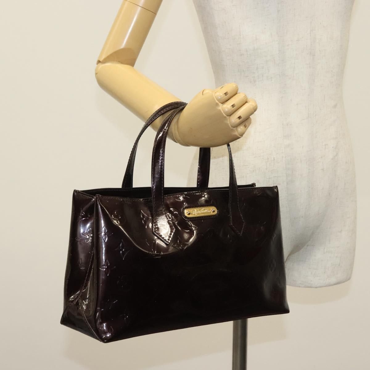 Louis Vuitton Louis Vuitton Wilshire Handbag Monogram Vernis Size ONE SIZE - 13 Thumbnail