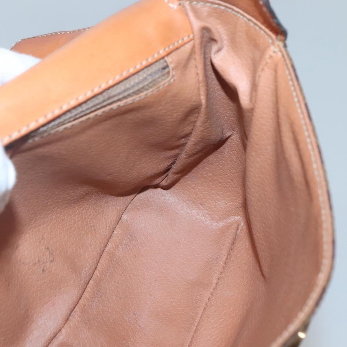 Celine Celine Vintage Macadam Shoulder Bag Canvas and Leather Size ONE SIZE - 19 Thumbnail