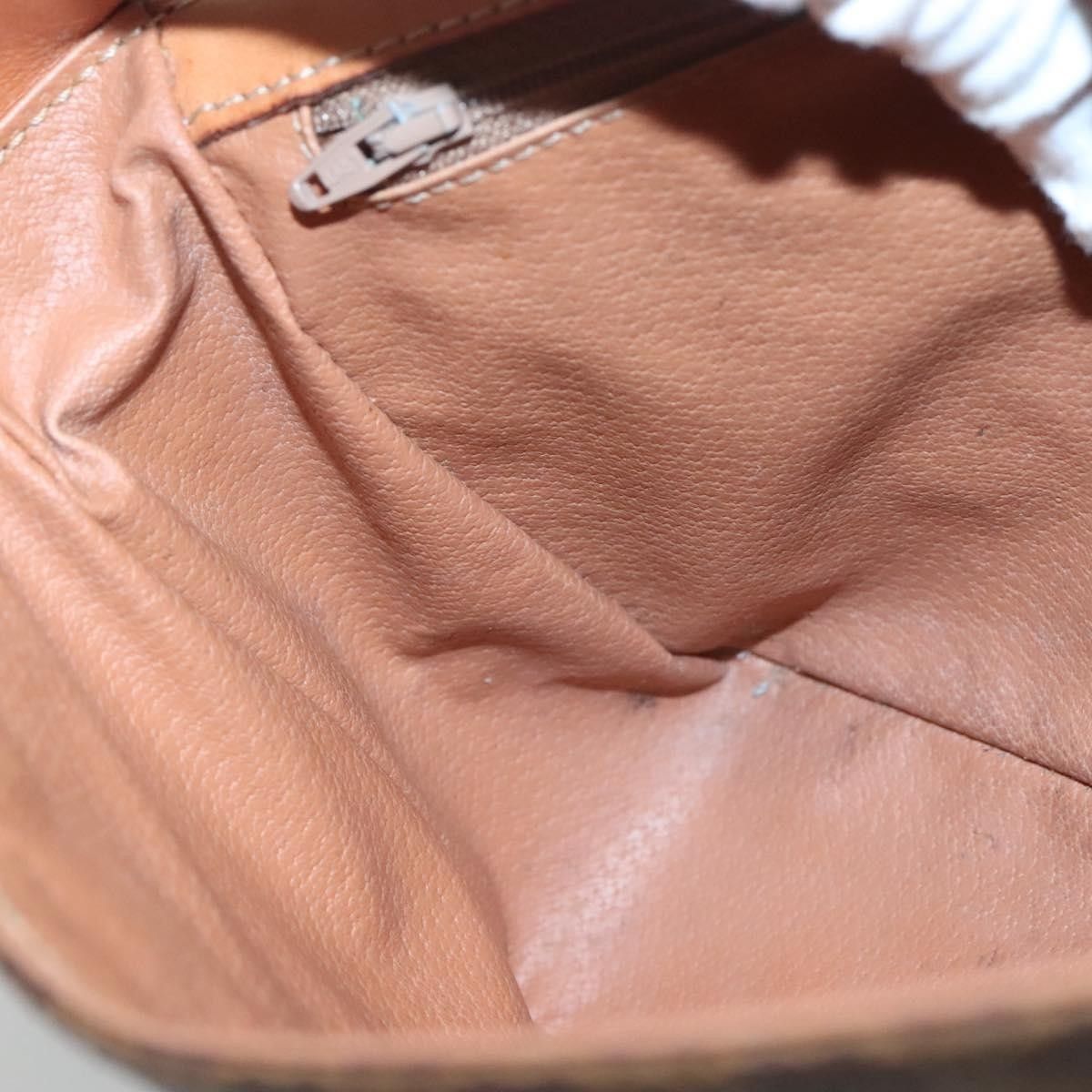 Celine Celine Vintage Macadam Shoulder Bag Canvas and Leather Size ONE SIZE - 20 Thumbnail