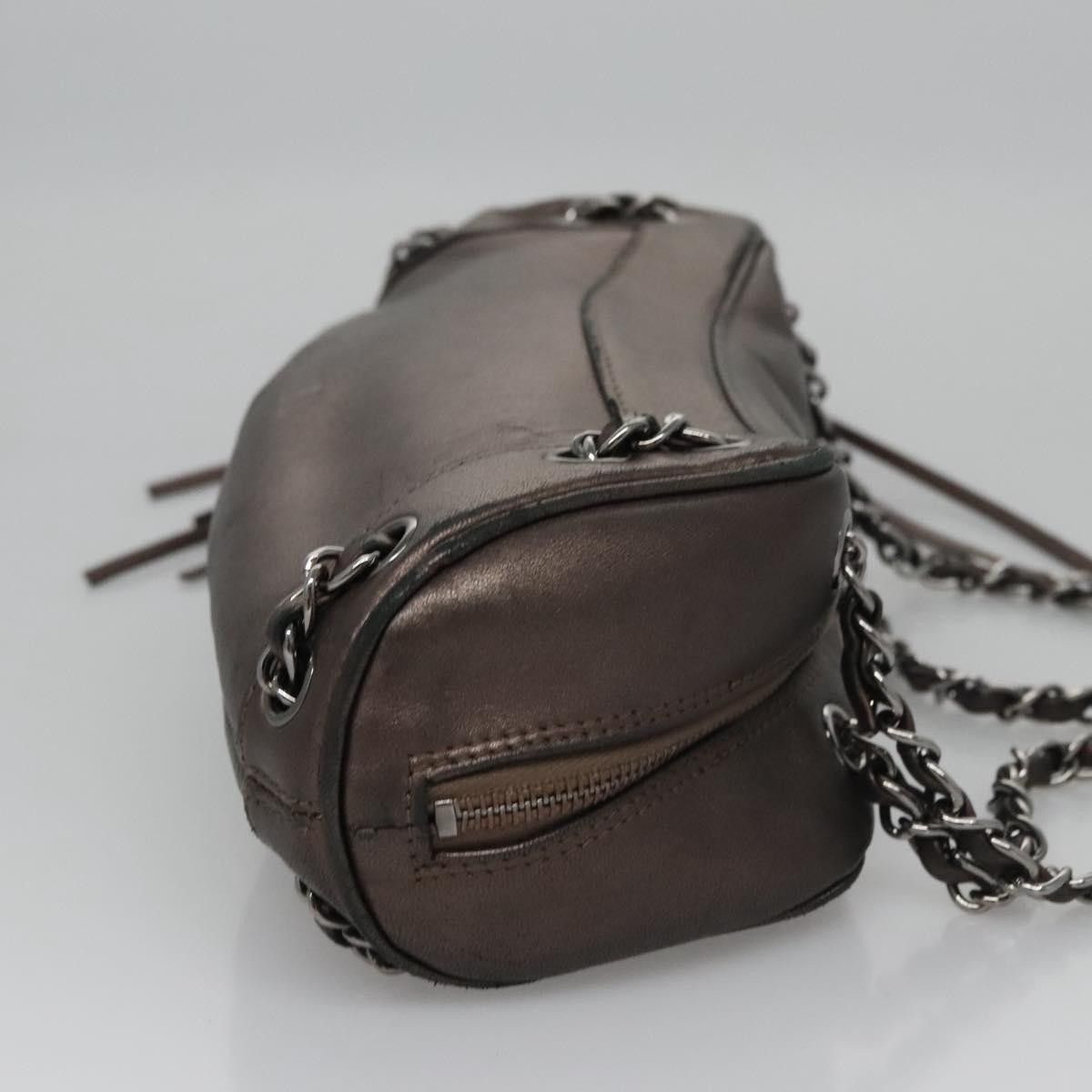 Chanel Chanel Lax Tassel Chain Shoulder Bag Leather Size ONE SIZE - 3 Thumbnail