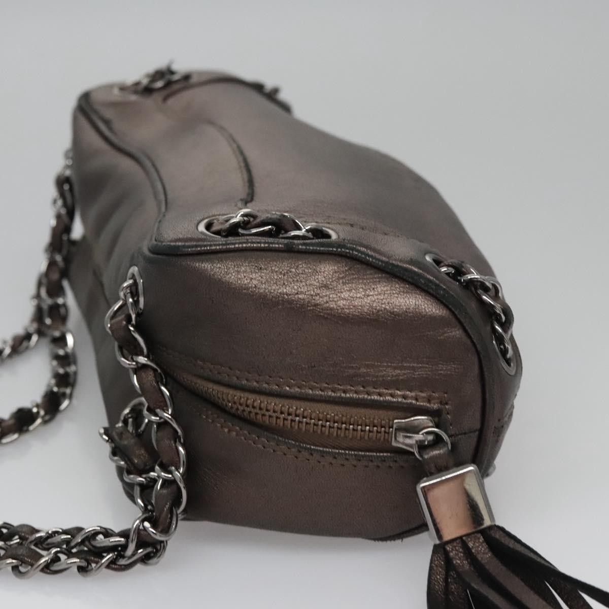Chanel Chanel Lax Tassel Chain Shoulder Bag Leather Size ONE SIZE - 4 Thumbnail