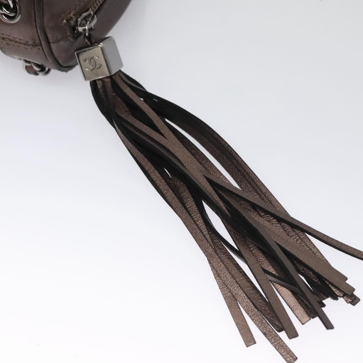 Chanel Chanel Lax Tassel Chain Shoulder Bag Leather Size ONE SIZE - 13 Thumbnail