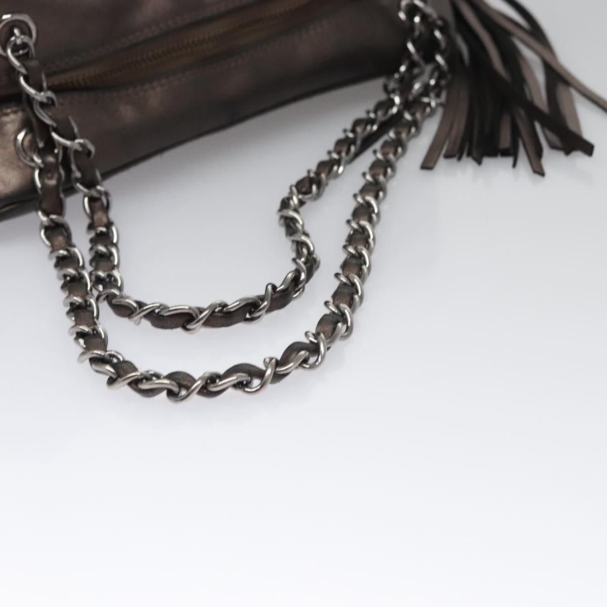 Chanel Chanel Lax Tassel Chain Shoulder Bag Leather Size ONE SIZE - 8 Thumbnail