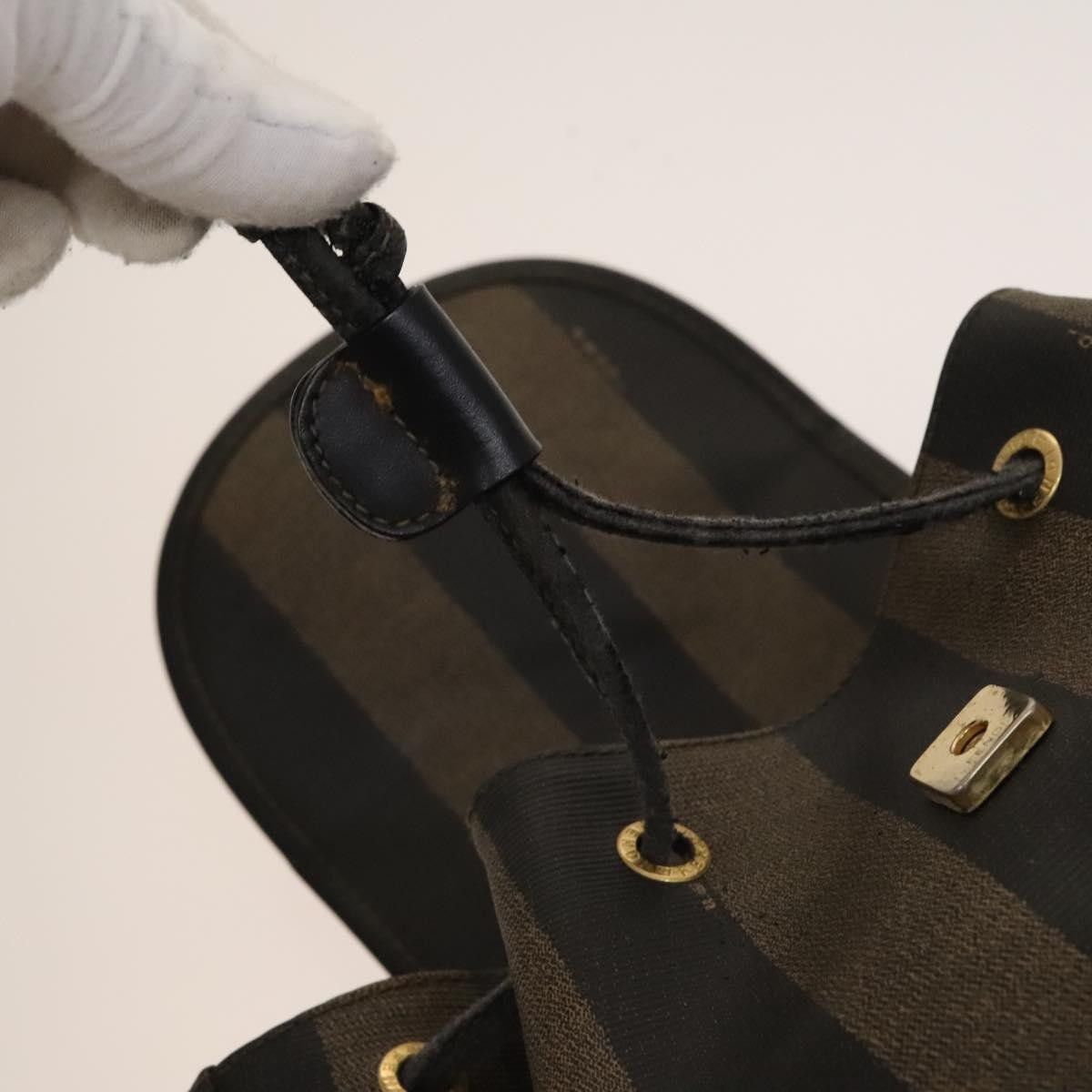 Fendi Fendi Pequin Front Pocket Backpack Coated Canvas Size ONE SIZE - 18 Thumbnail