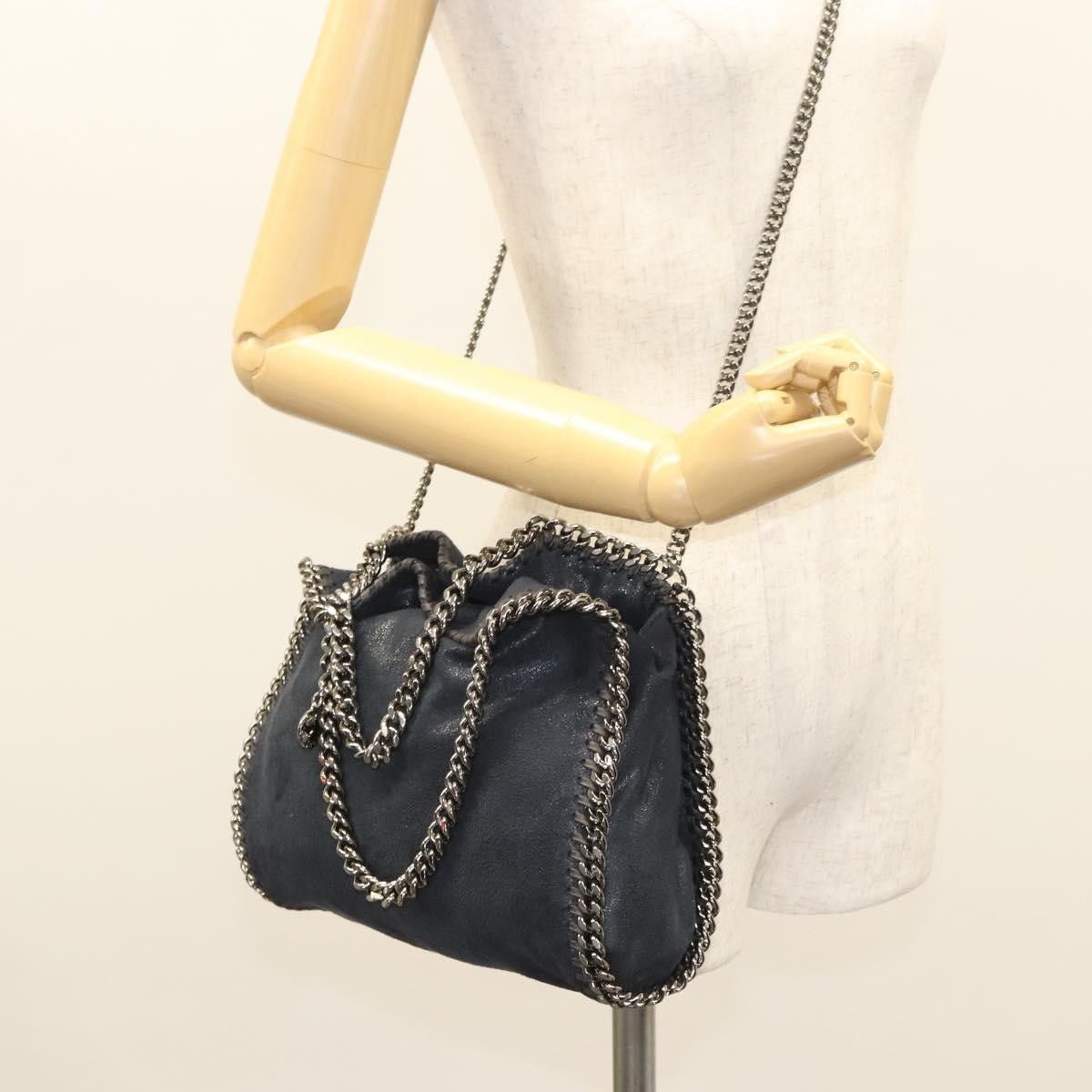 Stella McCartney Stella McCartney Falabella Fold Over Bag Faux Suede Size ONE SIZE - 15 Thumbnail
