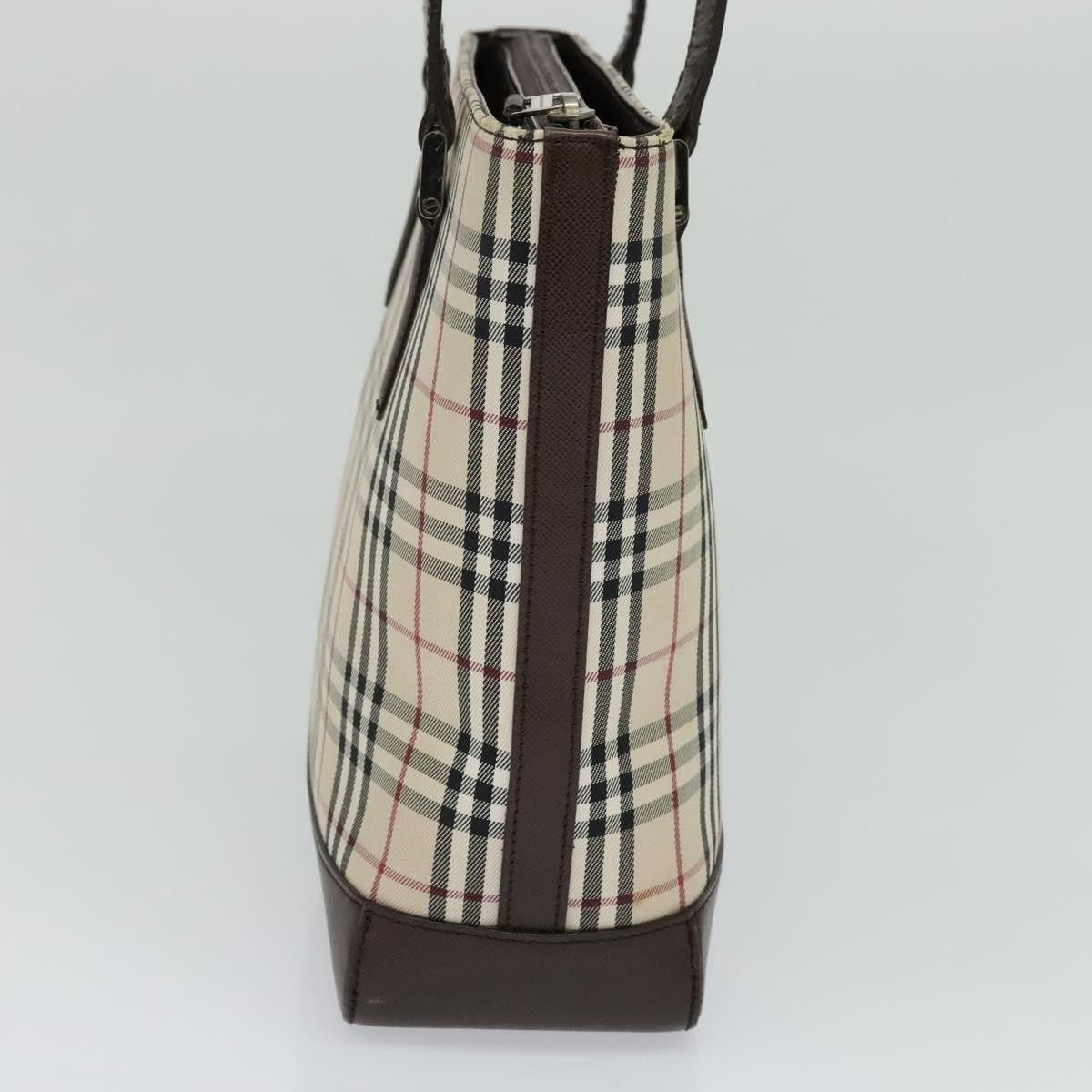 Burberry Burberry Nova Check Tote canvas check pattern Size ONE SIZE - 3 Thumbnail
