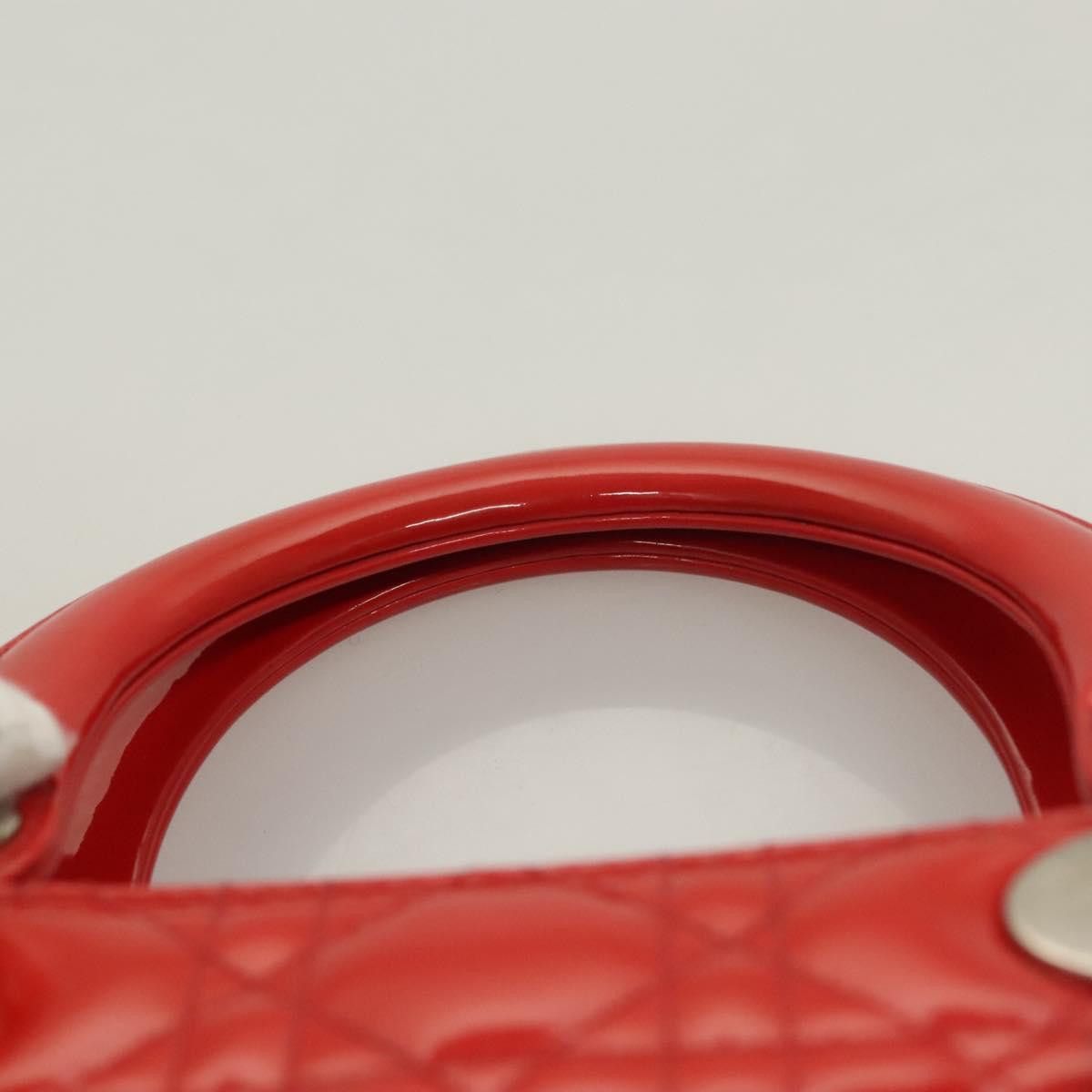 Dior Christian Dior Vintage Lady Dior Patent Patent leather Size ONE SIZE - 8 Thumbnail