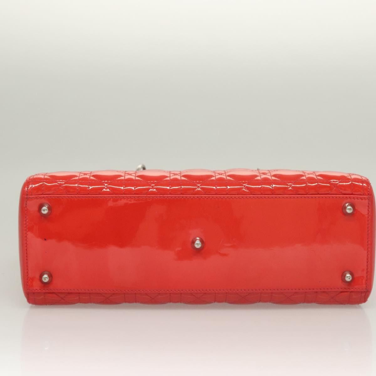 Dior Christian Dior Vintage Lady Dior Patent Patent leather Size ONE SIZE - 9 Thumbnail