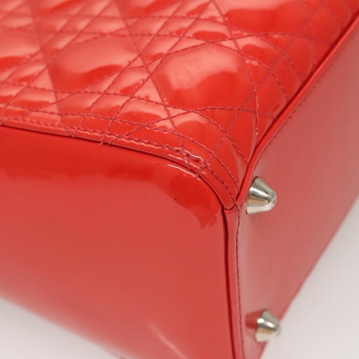 Dior Christian Dior Vintage Lady Dior Patent Patent leather Size ONE SIZE - 12 Thumbnail