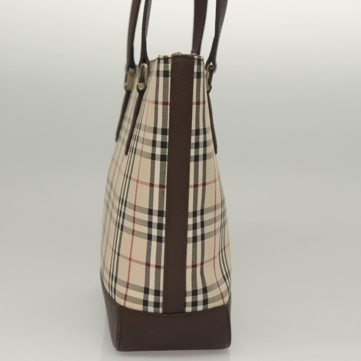 Burberry Burberry Nova Check Tote canvas check pattern Size ONE SIZE - 3 Thumbnail